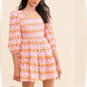 Glamorous Matchbox Print Mini‎ Dress
